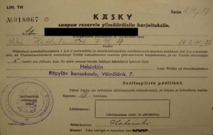 Palvelukseenastumismääärys