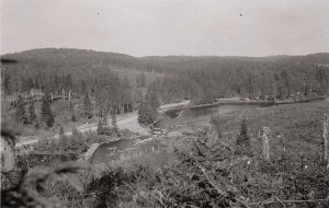 Puolustuslinjoja Jänisjoella