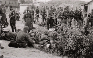 Joukkoja suvilahdessa